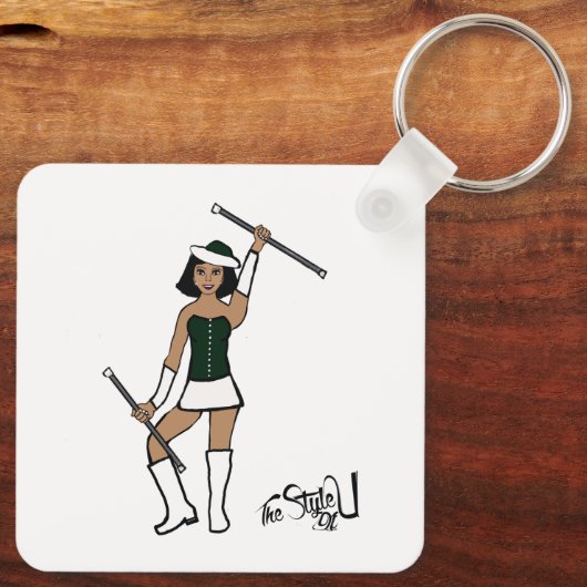 Porte-clés Porte - clé Majorque / Forêt (Verso)