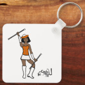 Porte-clés Porte - clé Majorque/ Orange (Verso)