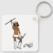 Porte-clés Porte - clé Majorque/ Orange (Dos)