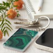 Porte-clés Porte - clé malachite (Devant droit)
