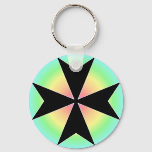 PORTE-CLÉS PORTE - CLÉ MALTESE CROSS (Recto)