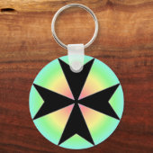 PORTE-CLÉS PORTE - CLÉ MALTESE CROSS (Recto)