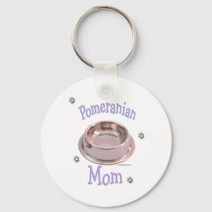 Porte-clés Porte - clé maman pomeranian