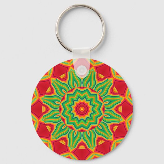 Porte-clés Porte - clé Mandala (Recto)