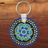 Porte-clés Porte - clé Mandala (Recto)