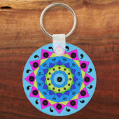 Porte-clés Porte - clé Mandala (Recto)