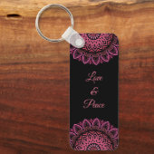 Porte-clés Porte - clé Mandala Flower (Recto)