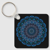 Porte-clés Porte - clé Mandala Flower (Recto)