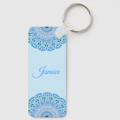 Porte-clés Porte - clé Mandala Flower (Verso)