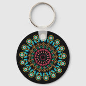 Porte-clés Porte - clé Mandala Flower (Recto)