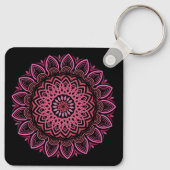 Porte-clés Porte - clé Mandala Flower (Dos)