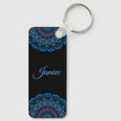 Porte-clés Porte - clé Mandala Flower (Verso)