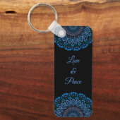 Porte-clés Porte - clé Mandala Flower (Recto)