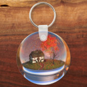 Porte-clés Porte - clé Maple Leaf Globe (Recto)