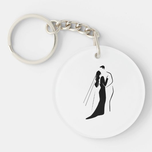 PORTE-CLÉS PORTE - CLÉ - MARIAGE (Devant)