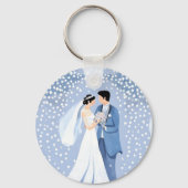 PORTE-CLÉS PORTE - CLÉ MARIAGE 2 (Recto)