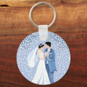 PORTE-CLÉS PORTE - CLÉ MARIAGE 2 (Recto)