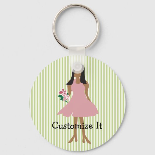 Porte-clés Porte - clé Mariage ethnique (Recto)