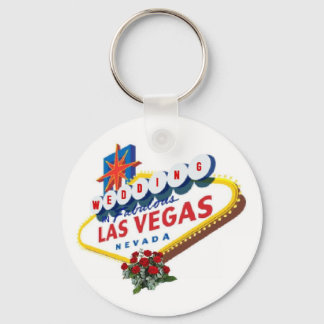 Porte-clés Porte - clé Mariage Las Vegas Red Roses