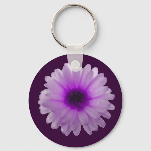 Porte-clés Porte - clé Marigold blanc et violet (Recto)