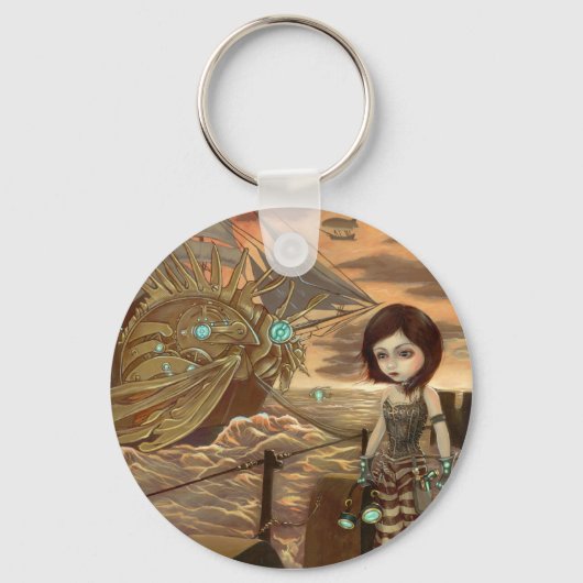 Porte-clés porte - clé "Maritime Sunset" (Recto)