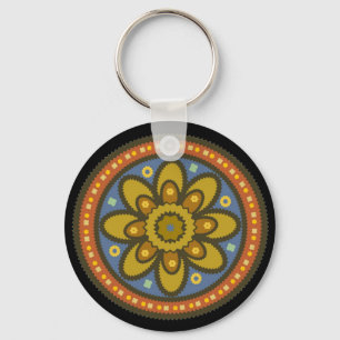 Porte-clés Porte - clé marocain de fleur
