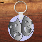 Porte-clés Porte - clé masques de théâtre (Recto)