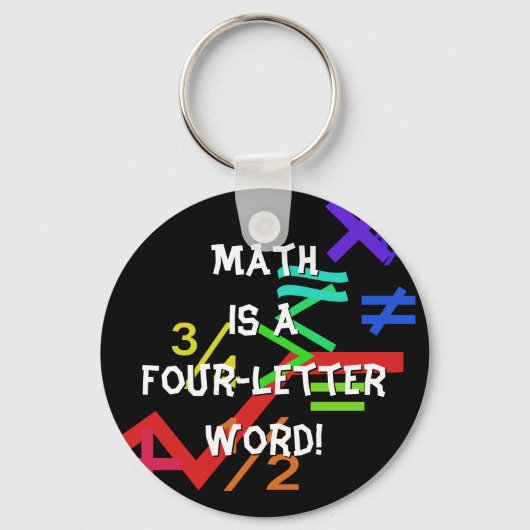 Porte-clés Porte - clé mathématique (Recto)