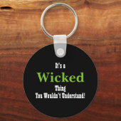 Porte-clés Porte - clé méchant (Recto)