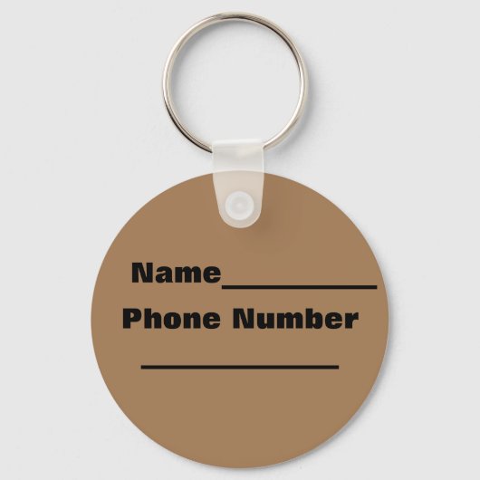 Porte-clés Porte - clé médiéval Rottweiler (Verso)