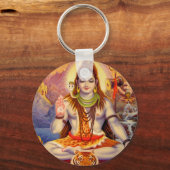 Porte-clés Porte - clé méditant Lord Shiva (Recto)