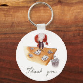 Porte-clés Porte - clé Merci (Recto)