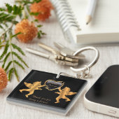 Porte-clés porte - clé Merci ami (Devant Droit)