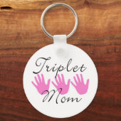 Porte-clés porte - clé mère triplet (Recto)