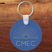 Porte-clés PORTE - CLÉ métallique du CMEC - Programme 9 (Recto)