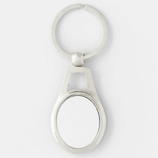 Porte-clés Porte - clé métallique ovale (Devant)