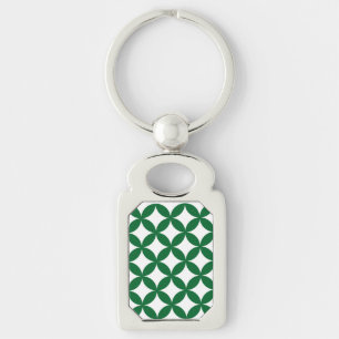 Porte-clés Porte - clé métallique rectangle Shippo vert