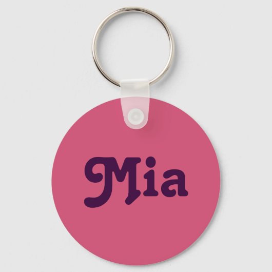 Porte-clés Porte - clé Mia (Recto)