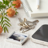 Porte-clés Porte - clé mignon de baleine de beluga (Côté)