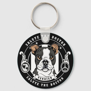 Porte-clés Porte - clé mignon de Boston Terrier
