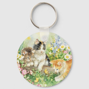 Porte-clés Porte - clé mignon de chatons