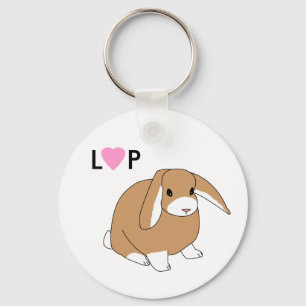 Porte-clés Porte - clé mignon de lapin de Lop