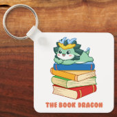 Porte-clés Porte - clé mignon "The Book Dragon" (Recto)