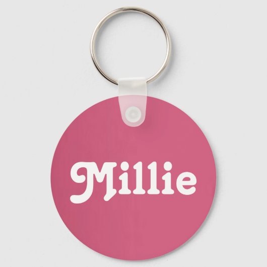 Porte-clés Porte - clé Millie (Recto)