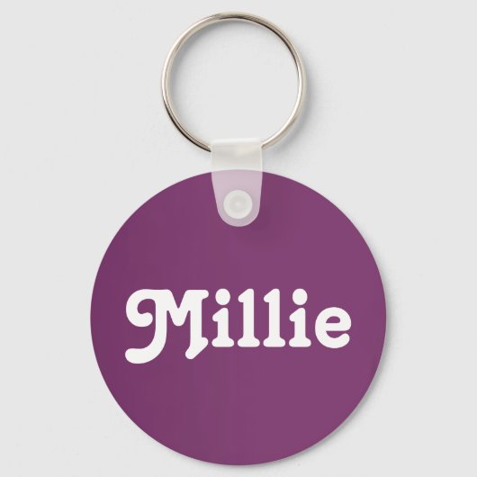 Porte-clés Porte - clé Millie (Recto)