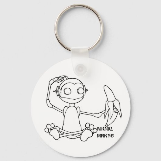 Porte-clés Porte - clé MKNKL MNKYS (Recto)