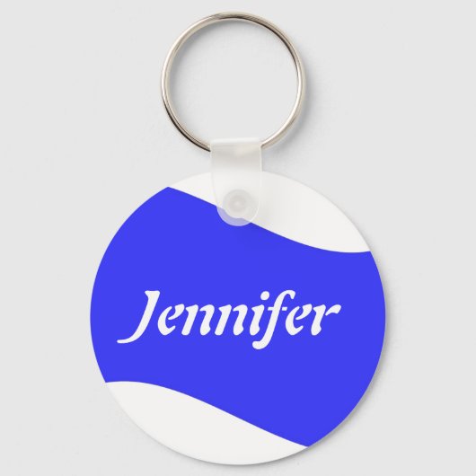 Porte-clés Porte - clé Modèle de nom (Recto)