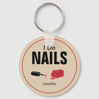 Porte-clés Porte - clé moderne I Do Nails (Nail Technician)