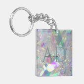 Porte-clés Porte - clé moderne Iridescente Angel Tinsel (Devant gauche)