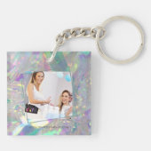 Porte-clés Porte - clé moderne Iridescente Angel Tinsel (Dos)